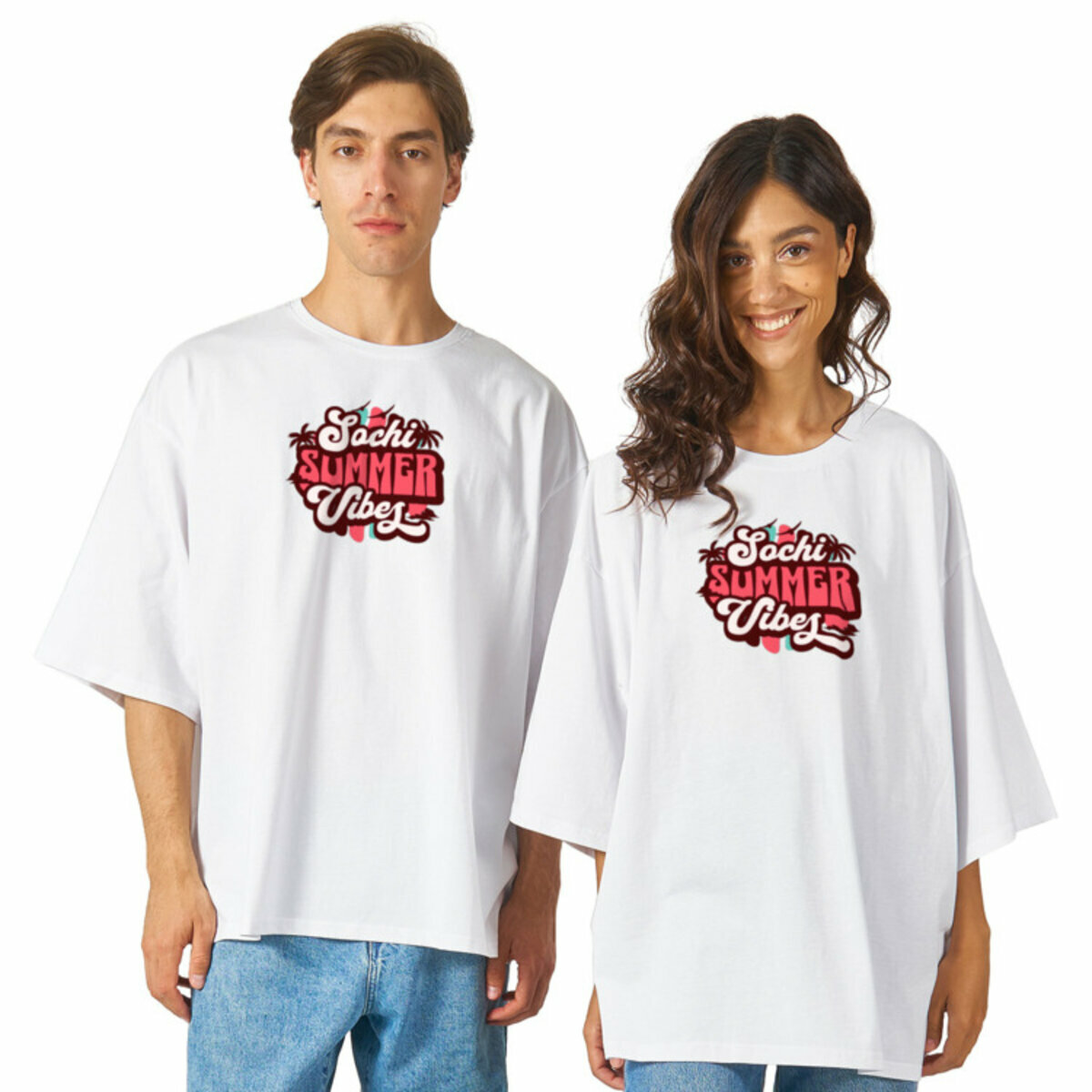 Футболка спортивная Оверсайз