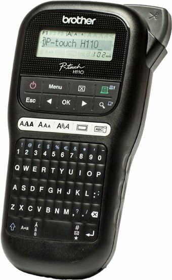 Принтер Brother P-touch H110, черный скорость печати до20 мм/с — фото 1