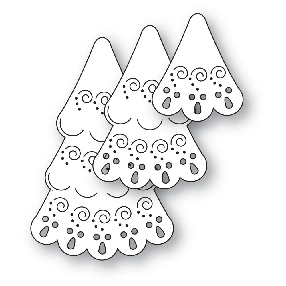 Металлические штампы PUPPY STAMP Рождество 2021 Q4269-dies