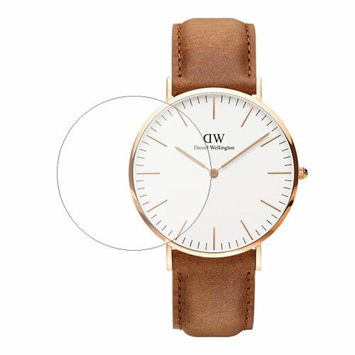 Скрин Мобайл защитный экран для часов Daniel Wellington Watch Classic 40 Durham 40mm из гидрогелевая плёнка прозрачная