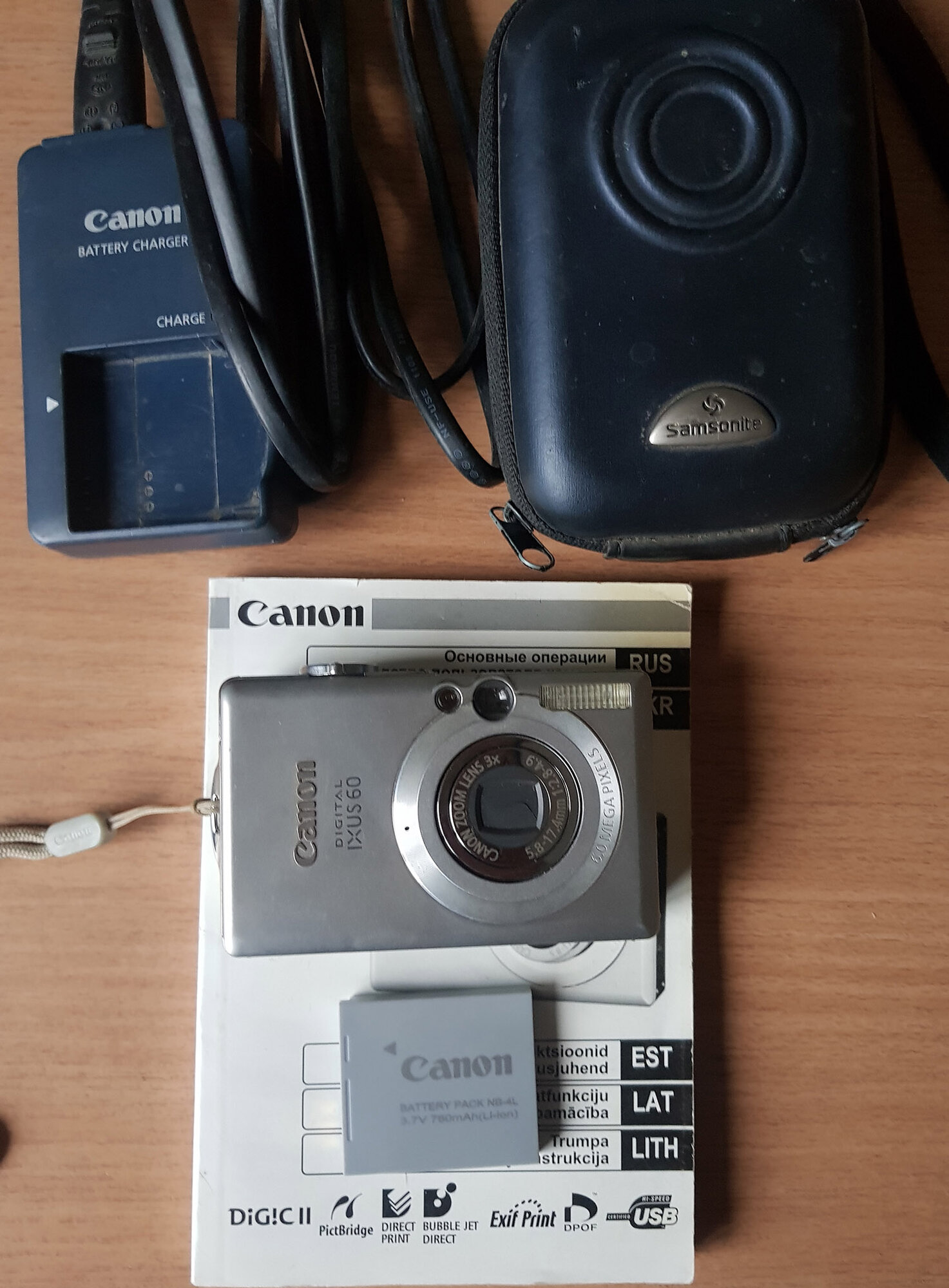 Коллекционный цифровой фотоаппарат canon ixus 60