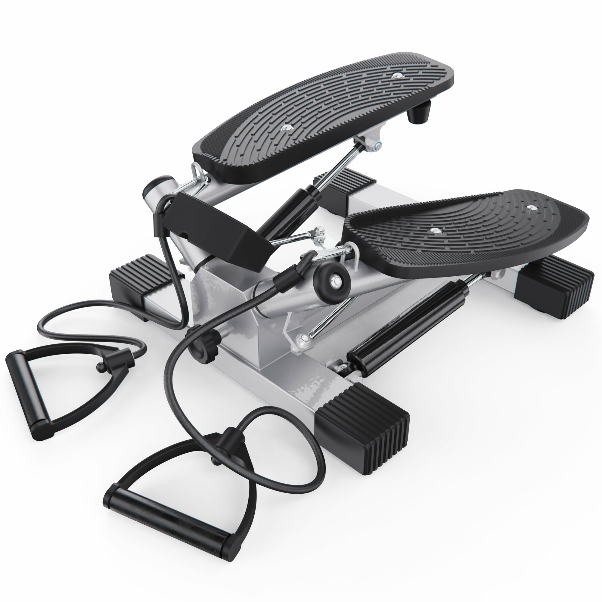 Большой поворотный DFC X-STEPPER с эспандерами