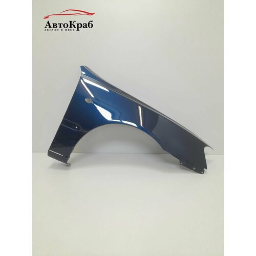 Крыло переднее правое в цвет для Хендай Акцент II (1999 — 2012) b04 - atlantida синий металлик