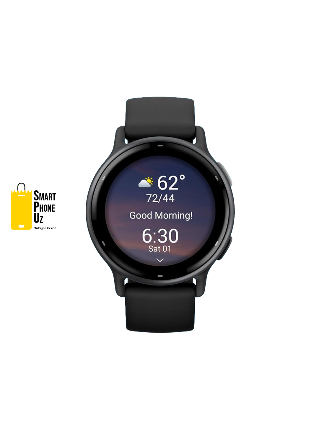 Смарт-часы Garmin Vívoactive 5 Slate, AMOLED дисплей, Черный цвет