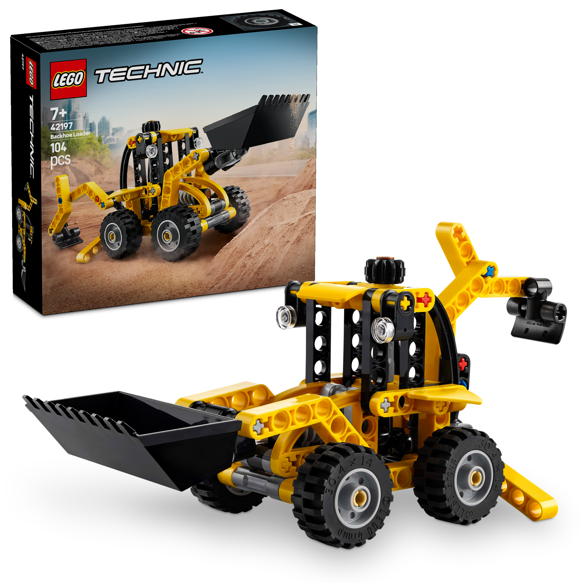 42197 LEGO TECHNIC конструктор Экскаватор-погрузчик 7+