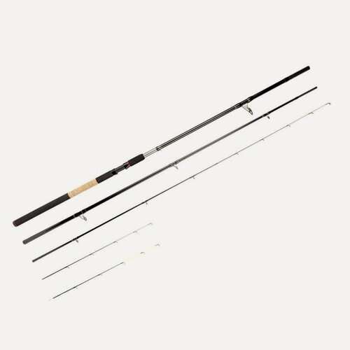 Изображение товара Удилище F-FISHING Axis River, фидерное, карбон, 3 секции, длина 3.3 м, тест 150 г