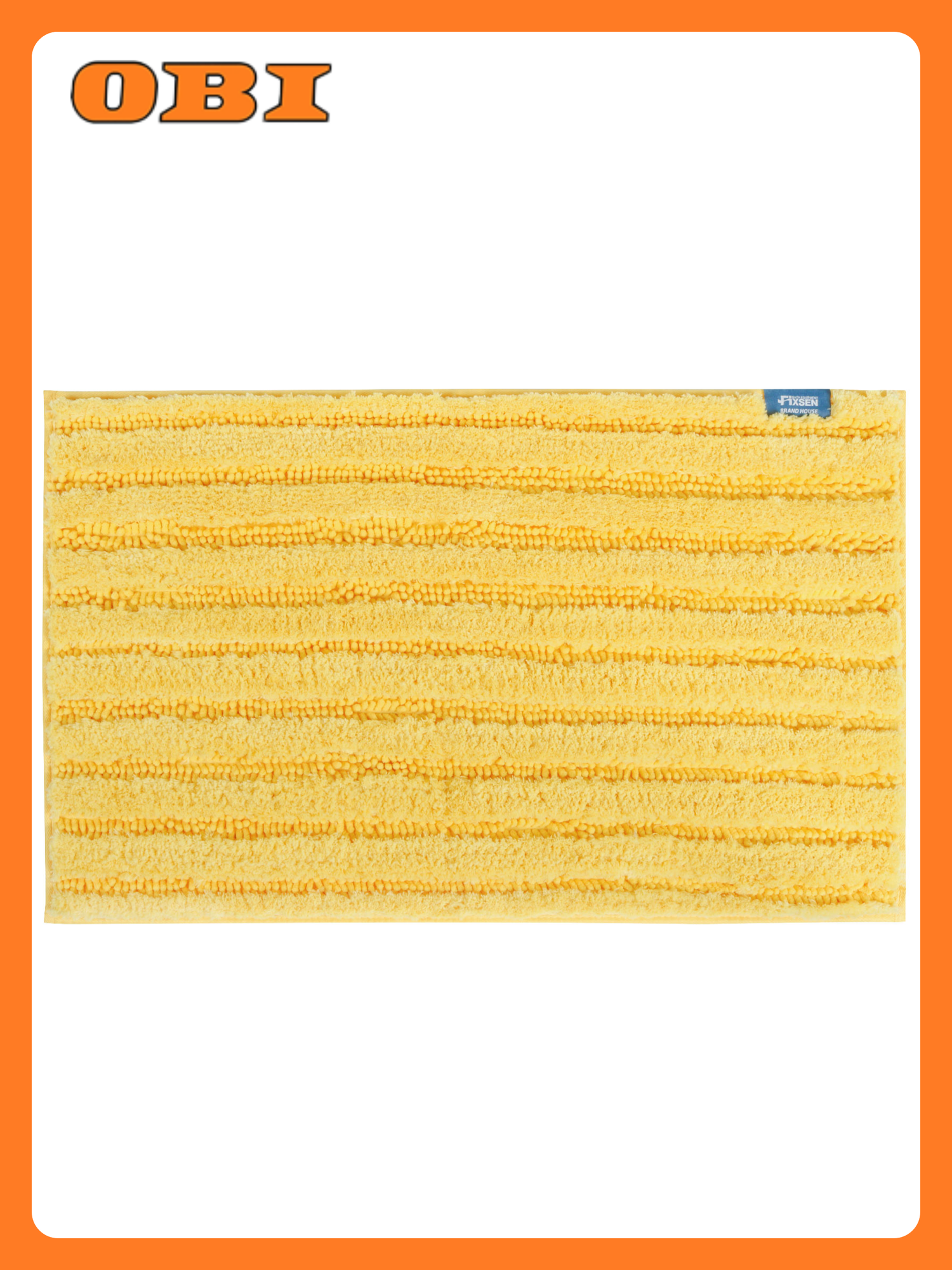 Коврик для ванной Combo желтый 50х80 см