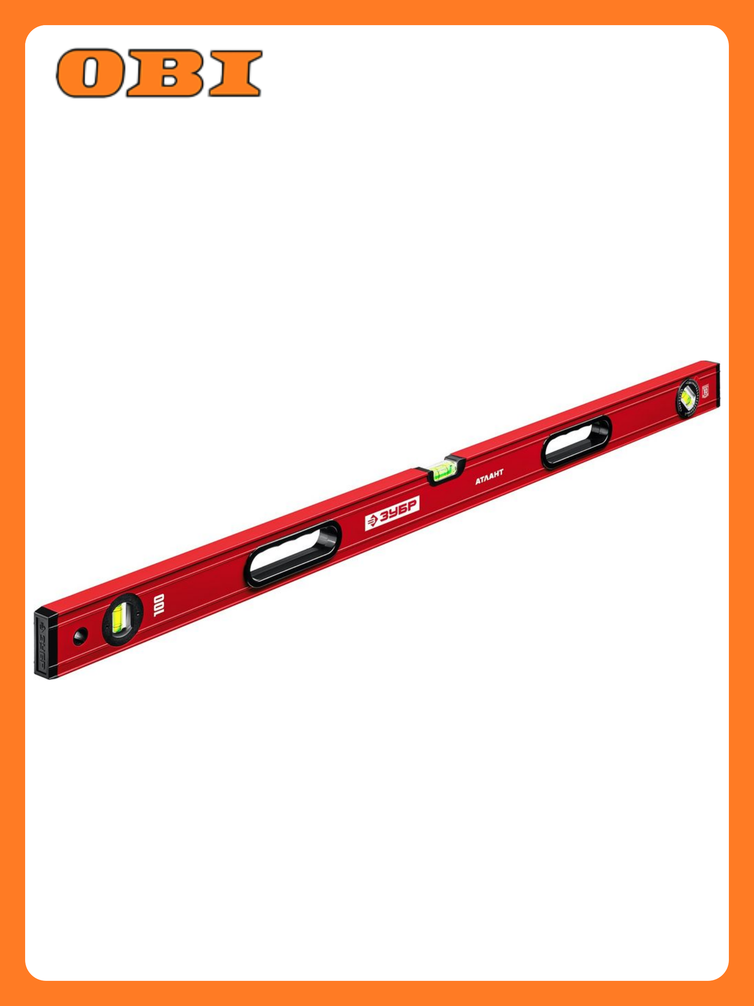 Уровень с профилем ЗУБР 1000 мм