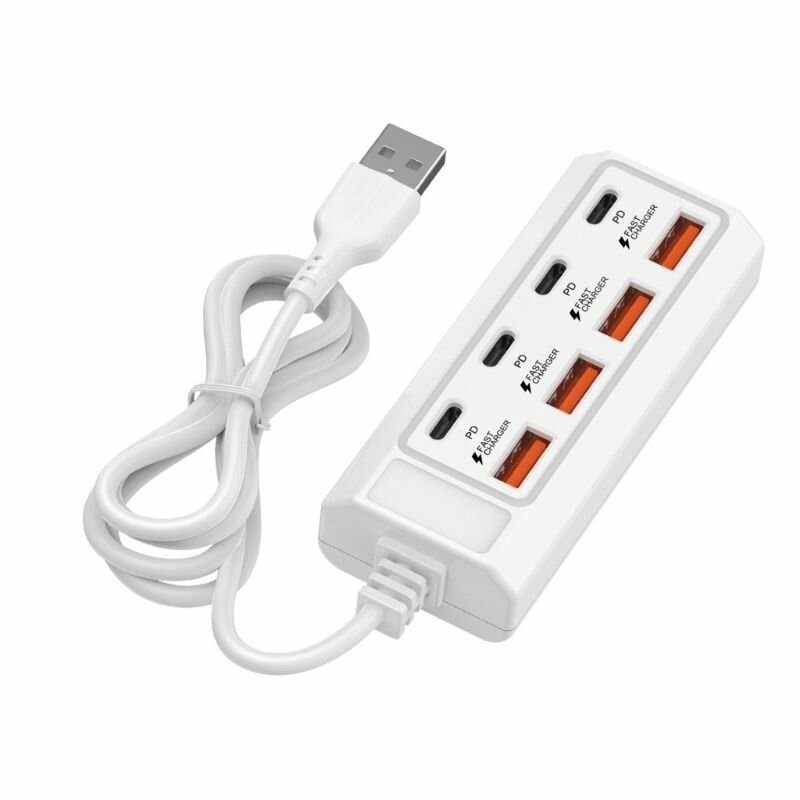 1 Разъем USB к разъему 4USB + разветвитель 4Type C