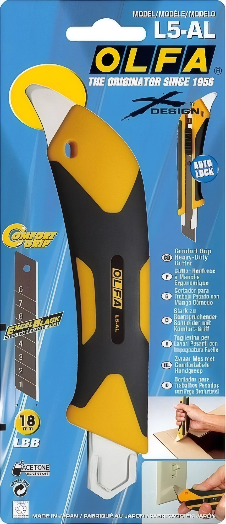 Нож OLFA OL-L5-AL — фото 1