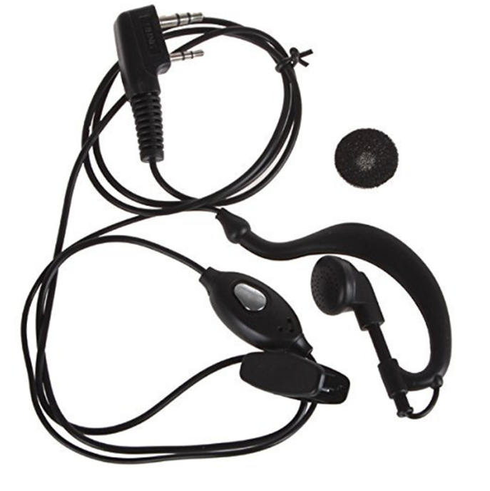 Гарнитура или просто наушник с микрофоном для рации BAOFENG BF888S — фото 1
