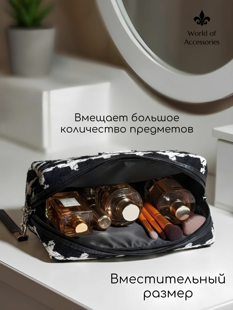 Косметичка World of Accessories, , черный — фото 1