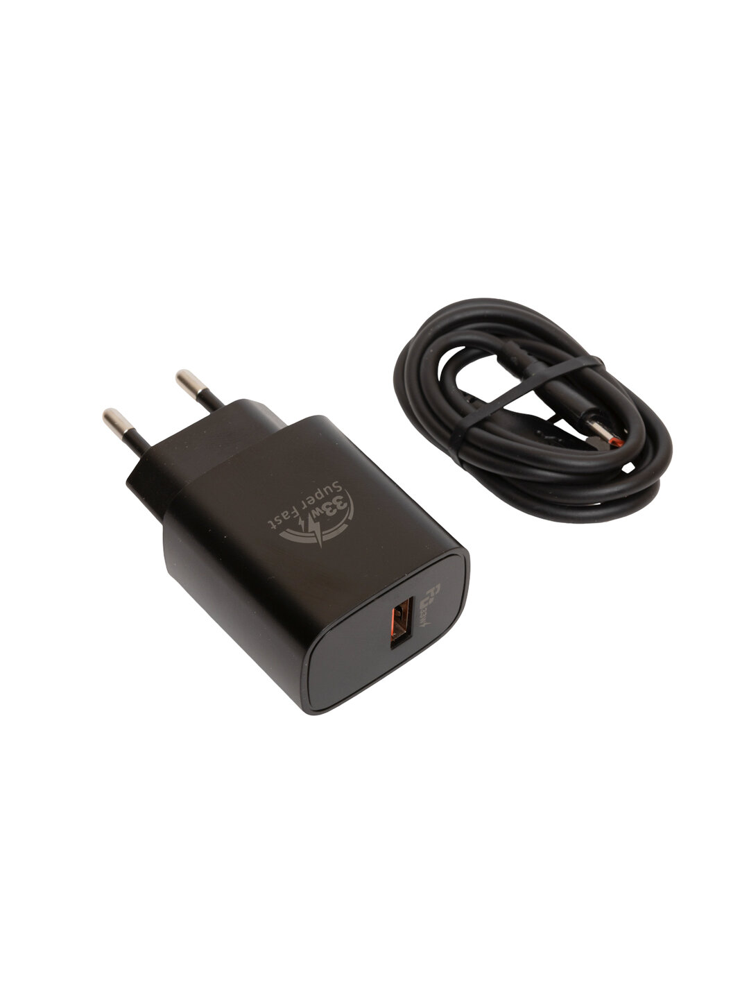 Зарядное устройство, кабель Type-C, с быстрой зарядкой power quick charge 5.0 (V8) — фото 1