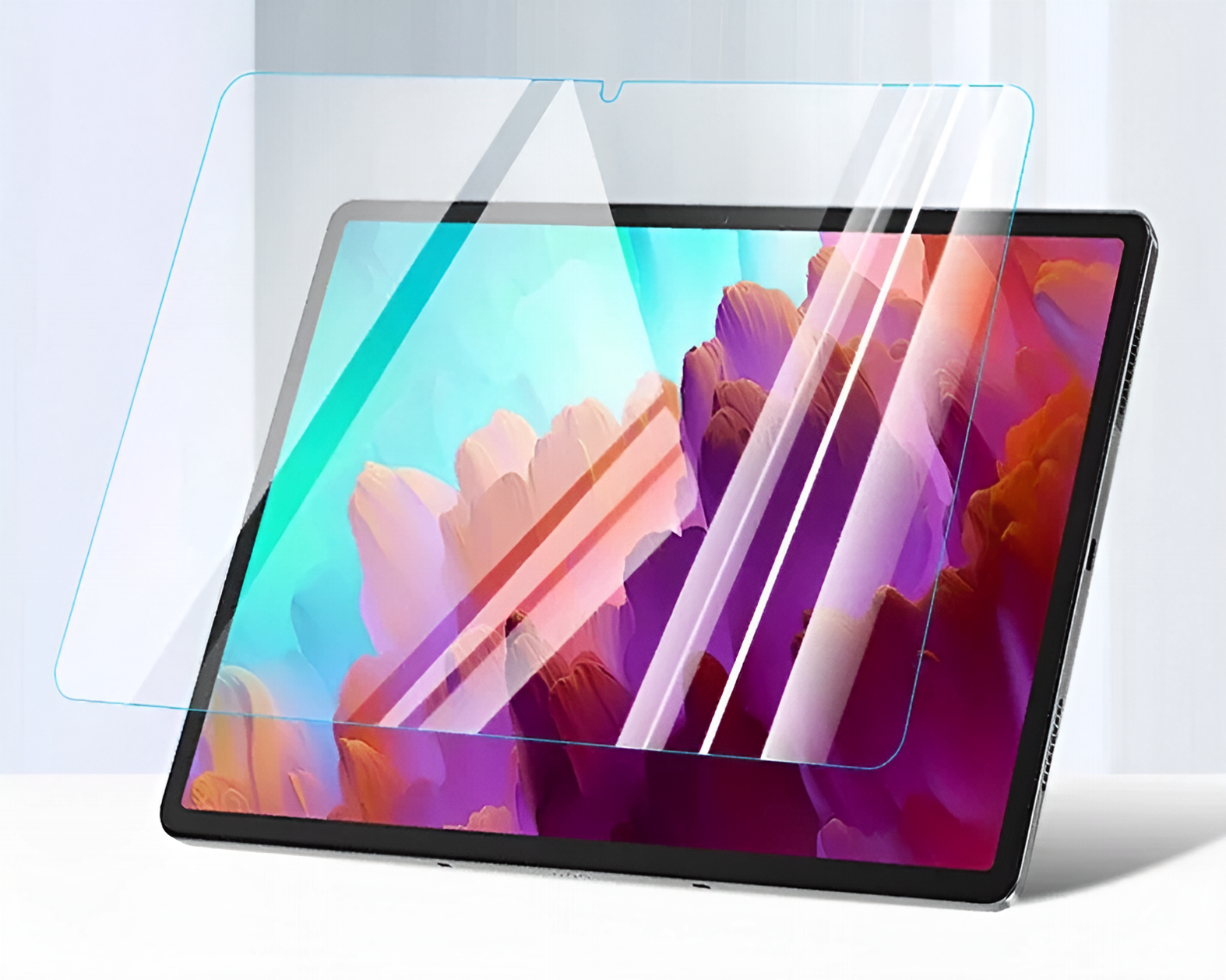 Защитное противоударное стекло на экран MyPads, для планшета Lenovo Tab P12(TB370F) из качественного японского материала