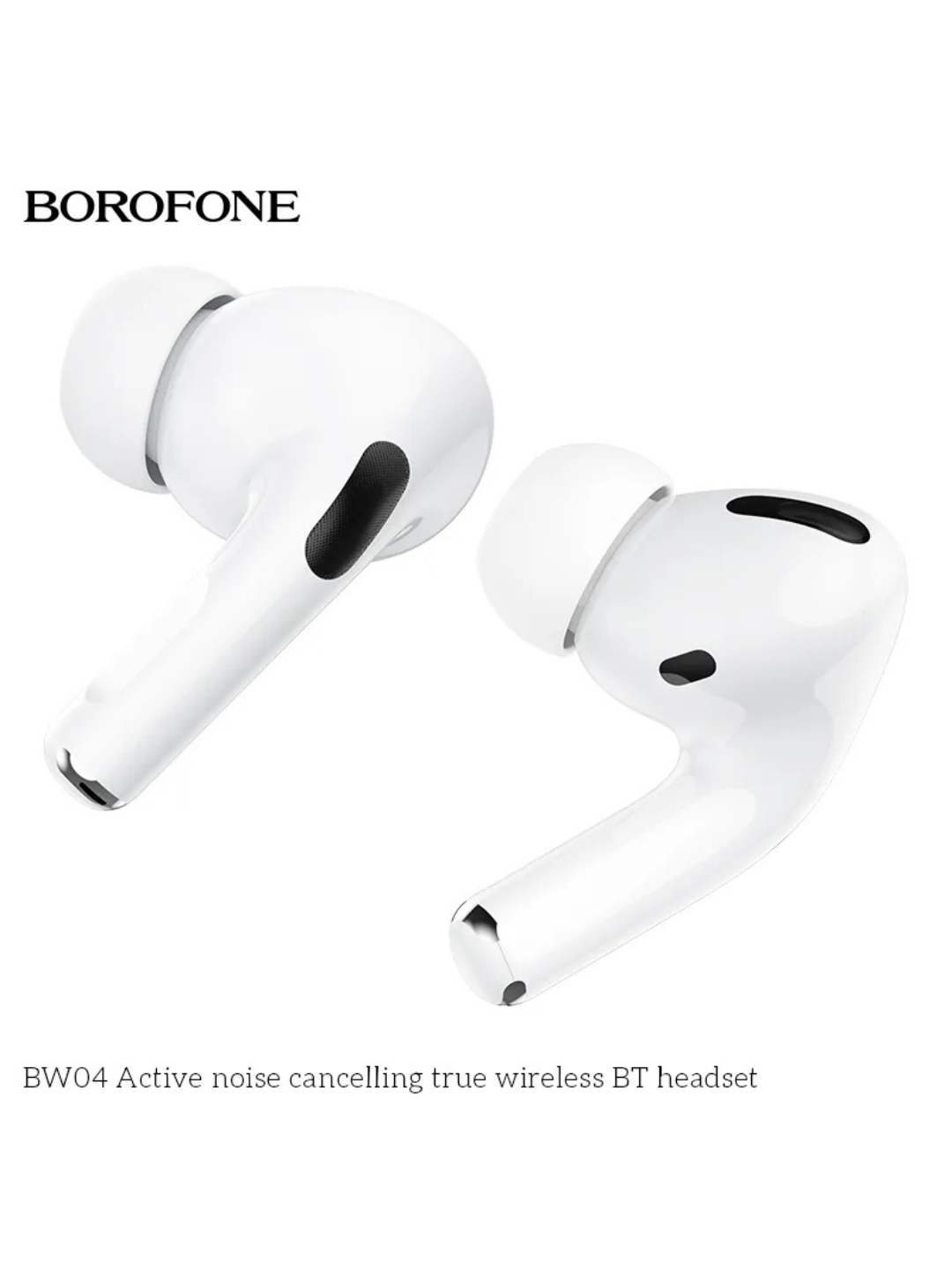Наушники Borofone "BW04 ANC", с шумоподавлением, Bluetooth 5.1 — фото 1