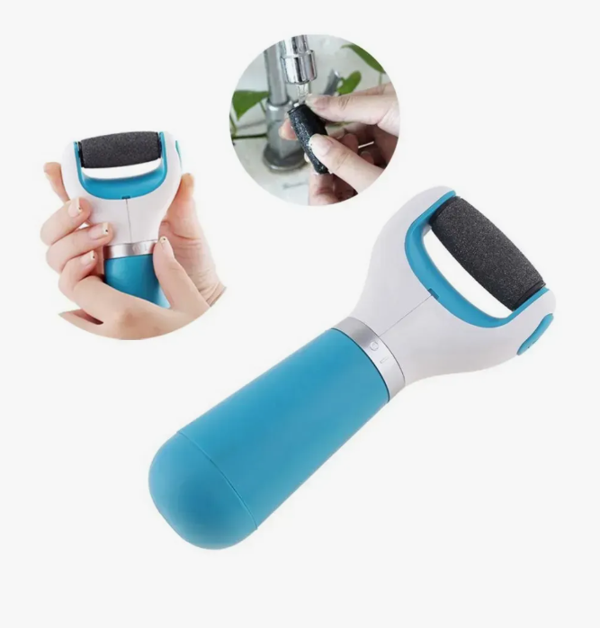 Машинка для пяток скребки для ступней электрическая пемза Artel на батарейках