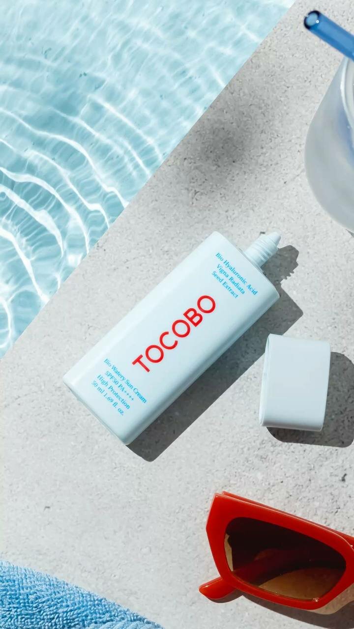 TOCOBO Sun Cream — лёгкий солнцезащитный крем с высоким уровнем защиты