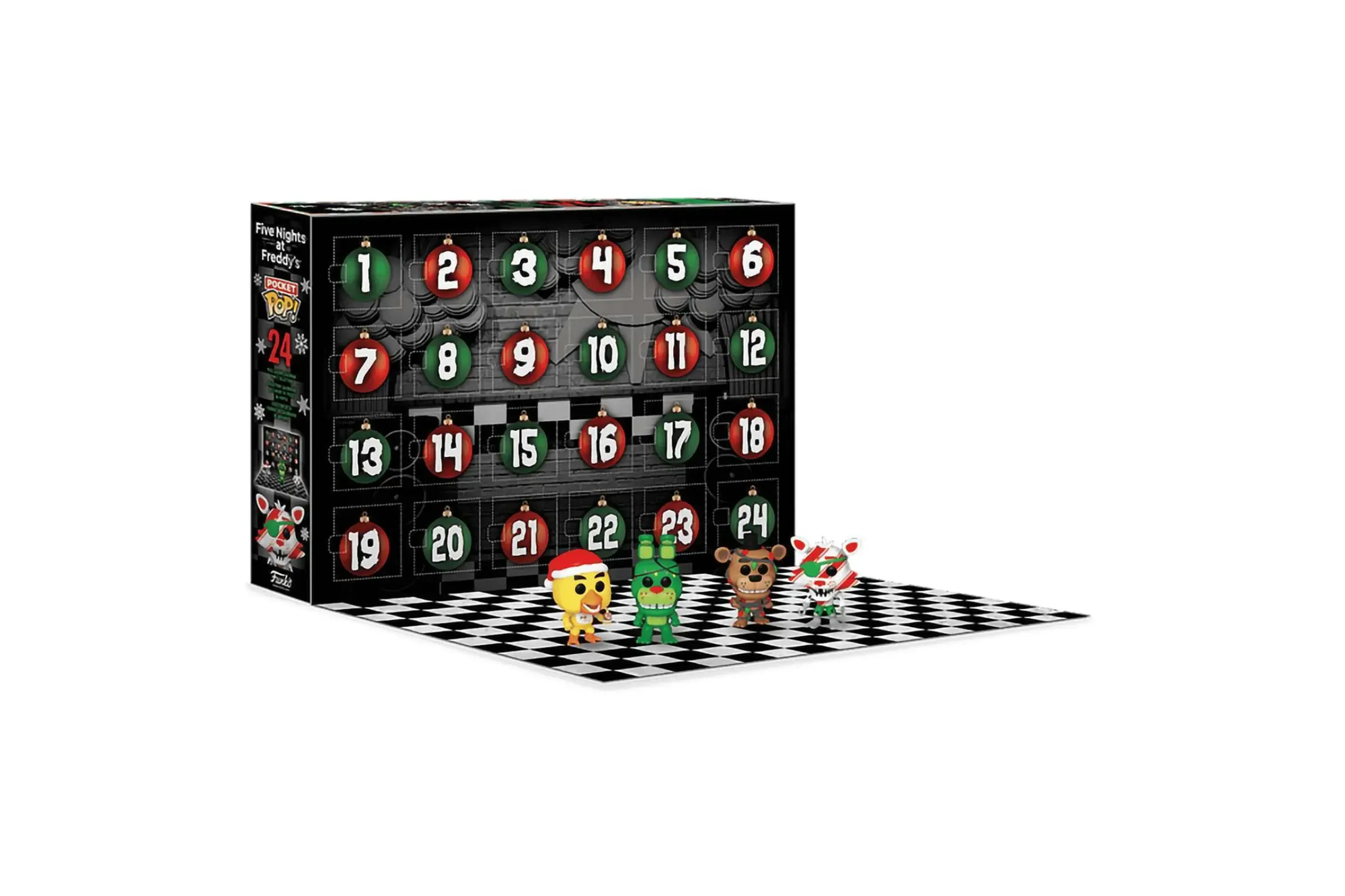 Адвент-календарь Funko POP! Pocket Five Nights at Freddy’s 72480 Пять ночей у Фредди, 24 шт