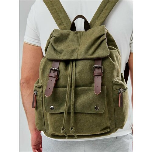 Ретро рюкзак городской винтажный школьный