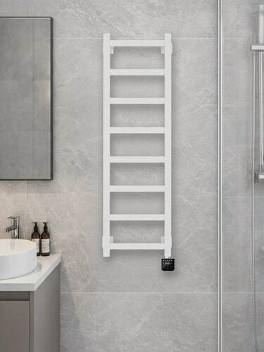 Изображение товара Quadro-1 Полотенцесушитель электрический EQ1 100x30 см Белый