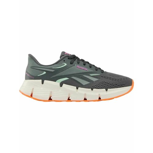 фото Кроссовки reebok zig dynamica 6 w, полнота f (eu)/ на среднюю стопу, размер 9 us, серый