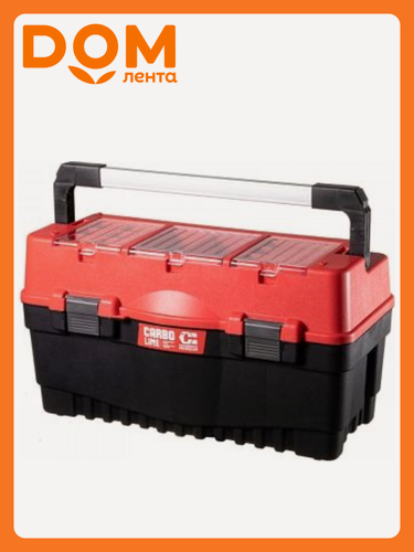Изображение товара Ящик для инструментов Patrol Formula Carbo 700 S Alu красный 60х29х33 см