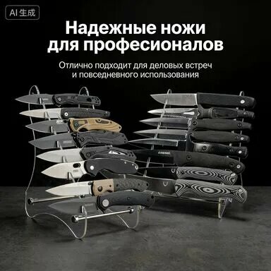 Подставка для ножей, длина 10.3 см