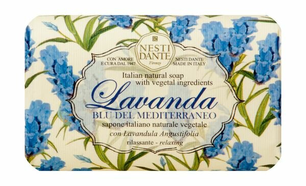 Мыло Nesti Dante (Нести Данте) Lavanda Голубое Средиземноморье 150 г