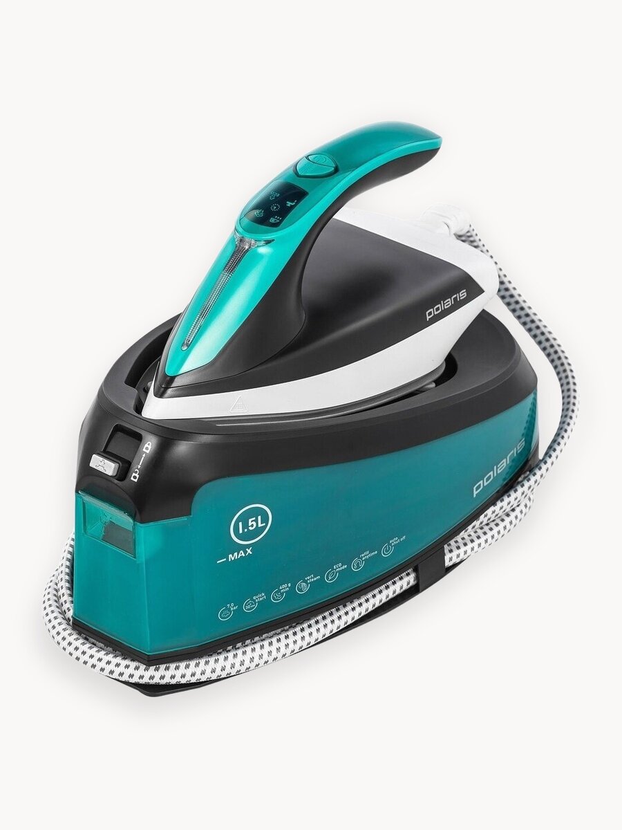 Парогенератор Polaris PSS 7510K Global, зеленый/черный/белый