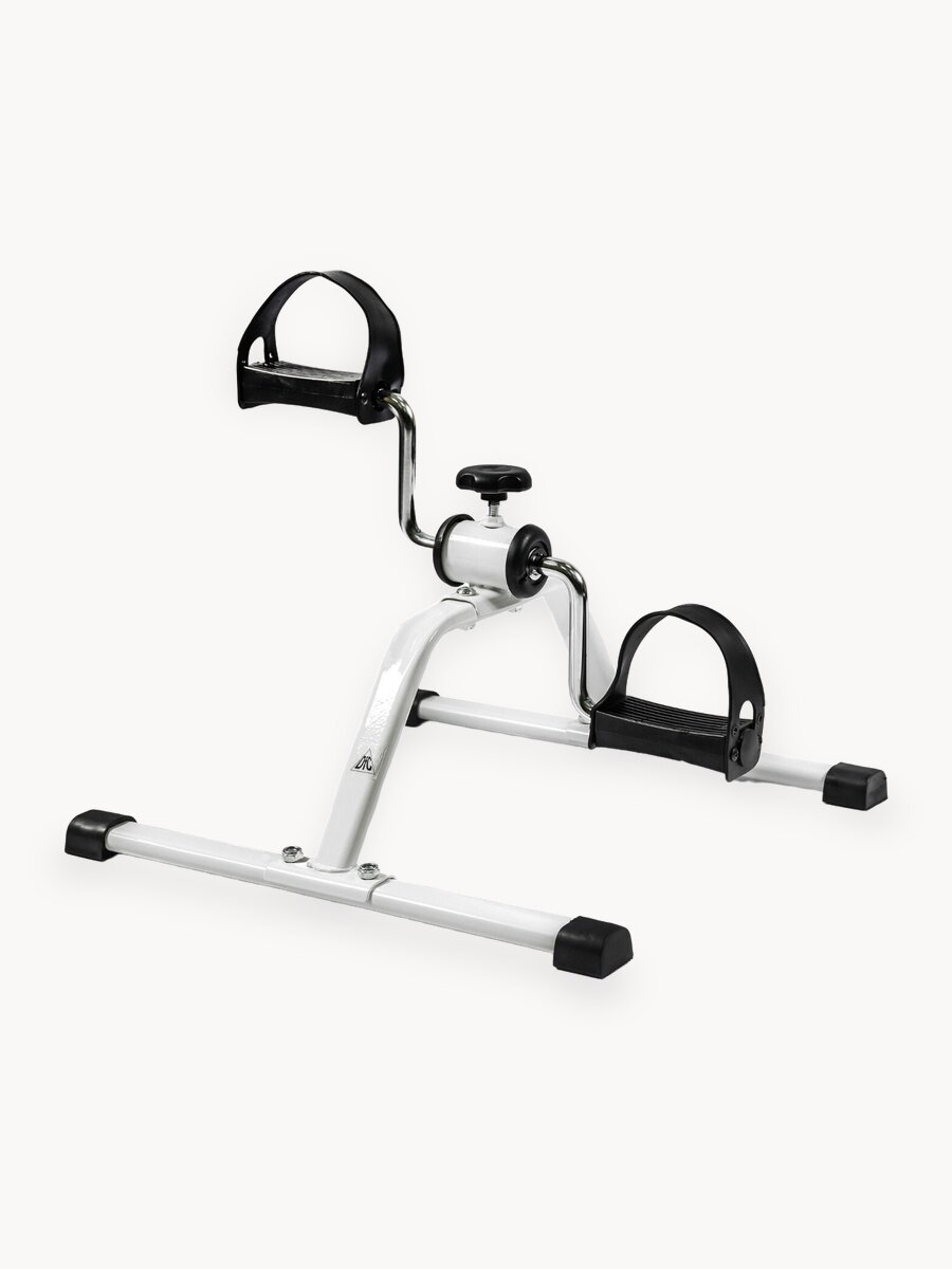 Мини велотренажер DFC W003XW Белый/для рук и ног/портативный кардиотренажер/велосипед для дома