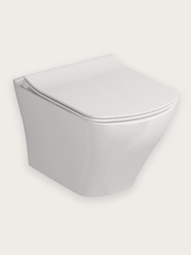 Изображение товара Унитаз подвесной RAVAK WC Classic RimOff X01671, каскадный слив, антивсплеск, белый