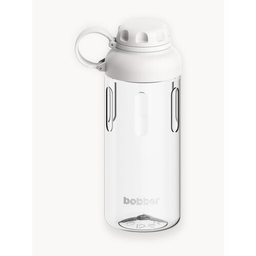 Бутылка для воды спортивная Bobber Tritan серый, 890 мл герметичная