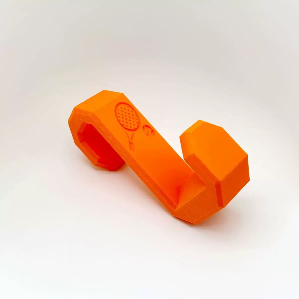 Новинка для трансграничной торговли: 3D-печатный крючок-держатель для теннисных и пиклбольных мячей, уличный спортивный крючок для подвешивания сумок, дорожный крючок для сумок.