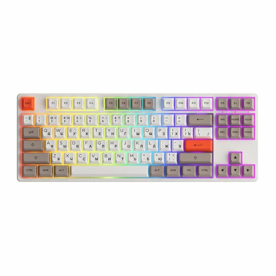 Игровая клавиатура AKKO 5087B Plus 3 Modes RGB Hot Swap — фото 6
