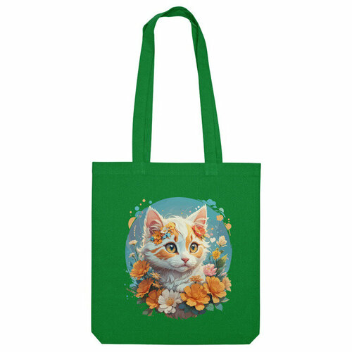 фото Сумка шоппер us basic, зеленый