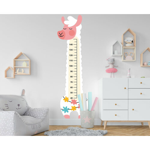 Ростомер детский на стену наклейка 