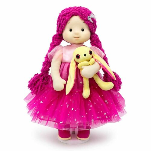 Кукла Элара и зайчик Майло, 38 см / Буди Баса / Подарочная коробка в комплекте