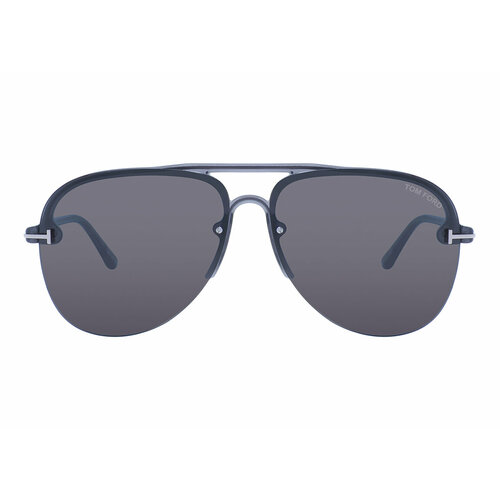 фото Солнцезащитные очки tom ford terry-02, серебряный, черный