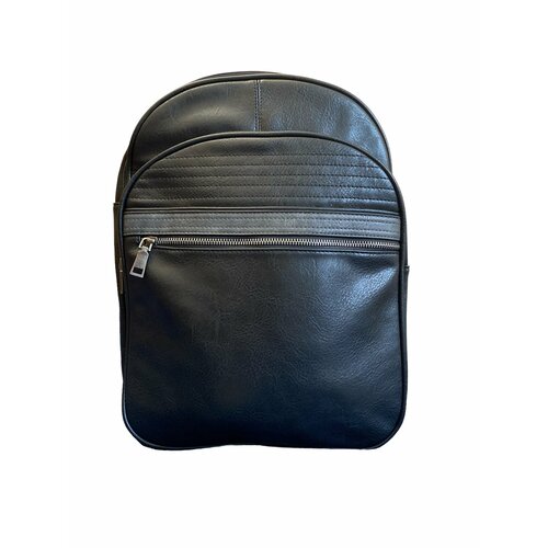 Рюкзак  шоппер Angelo Vani 100030, искусственная кожа, вмещает А4, внутренний карман, регулируемый ремень, черный