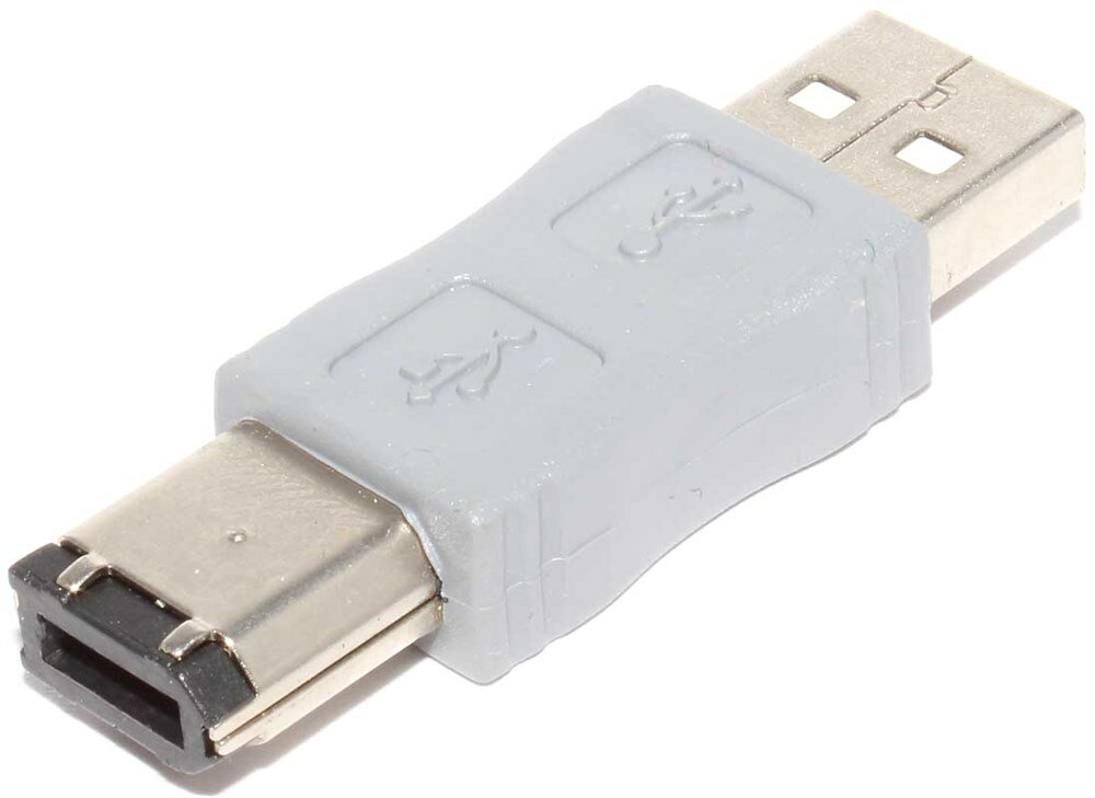 Переходник USB A "папа" - IEEE 1394 (FireWire) 6P "папа"
