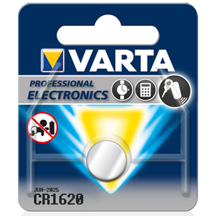 Батарейка Varta CR 1620 Bli 1 Lithium (6620101401) - фото №20