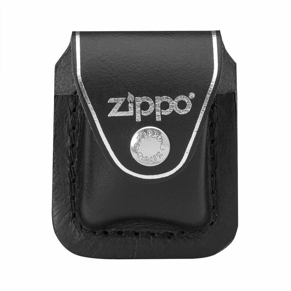 Чехол для зажигалки с клипом ZIPPO LPCBK чёрный