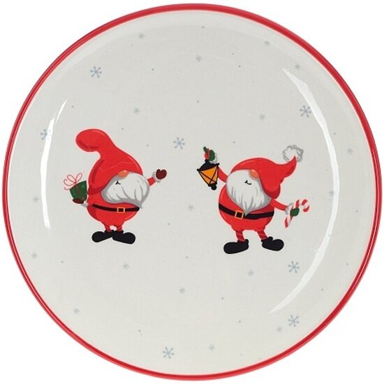 Тарелка Remeco Collection "Дед Морозы", D 17 см, 17*17*2 см.