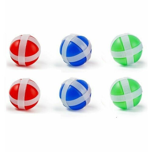 Мячики для детского мягкого дартса 6 шт, шарики для мягкого дартса, для мальчика и для девочки