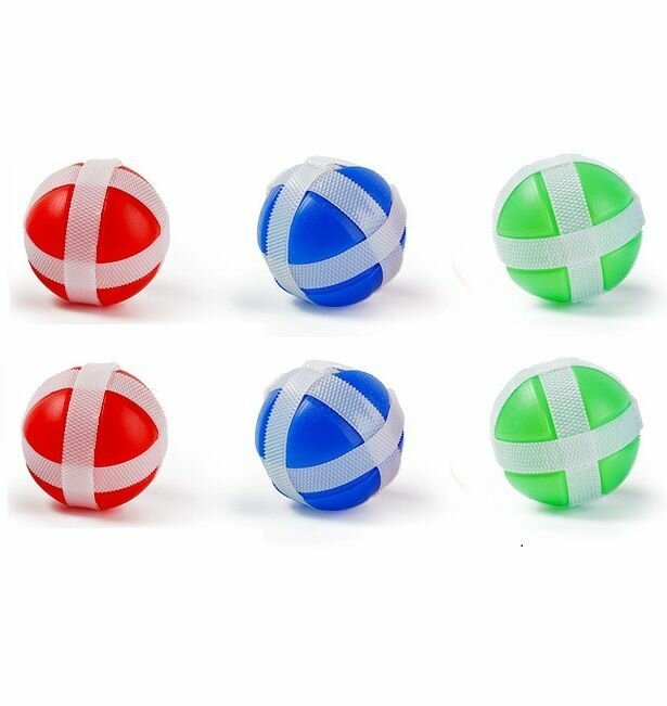 Мячики для детского мягкого дартса 6 шт, шарики для мягкого дартса, для мальчика и для девочки