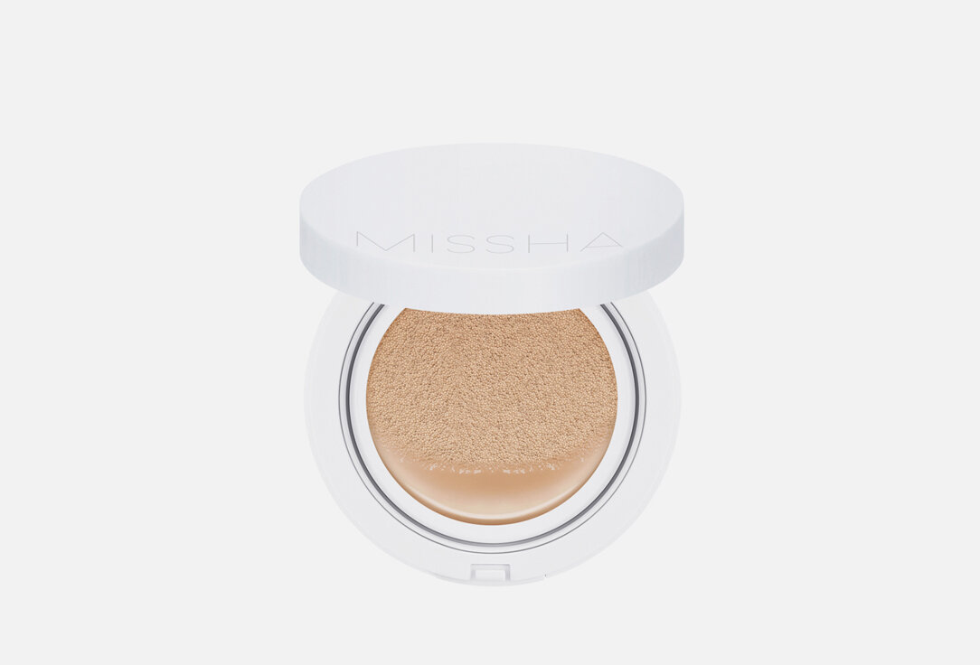 Тональный кушон, SPF50+ PA+++ Missha Magic Moist Up 23, Neutral medium beige / вес 15 г