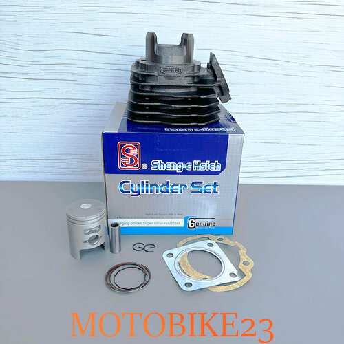 Цилиндро-поршневая группа (ЦПГ) Honda DIO 50cc AF18, AF27, AF28, Tact24, Tact30, Tact51, Lead AF20, SEE.