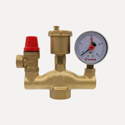 Изображение товара Группа безопасности для котла, латунь ViEiR AQ1063 цвет бронза