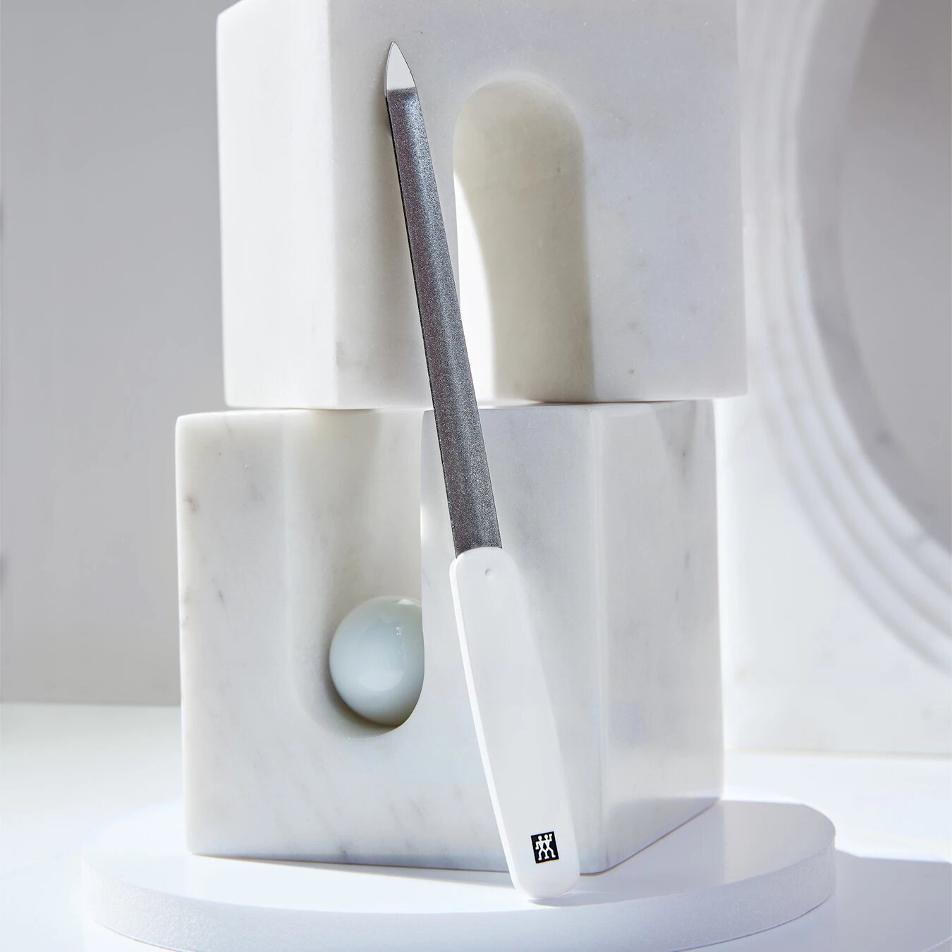 Изображение Пилочка для ногтей "Zwilling Classic" 88307-161, металл, длина 16см, белая