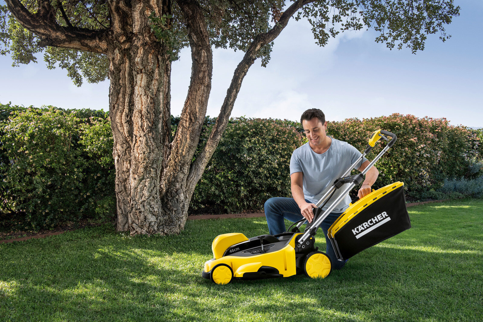 Газонокосилка аккумуляторная Karcher LMO 36-46 Battery (1.444-472.0) - фото №9